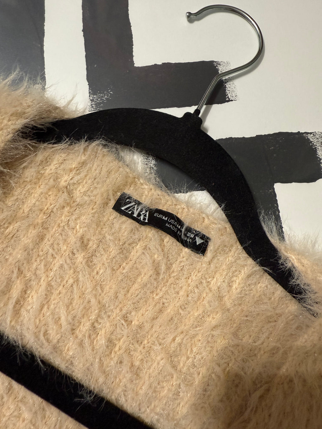 Cardigan peluche Zara