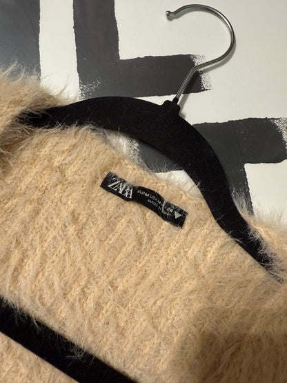 Cardigan peluche Zara