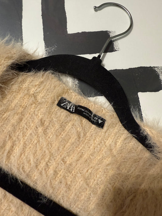 Cardigan peluche Zara