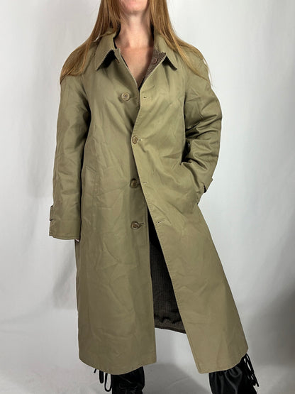 Trench double face cappotto pied de poule tg.M