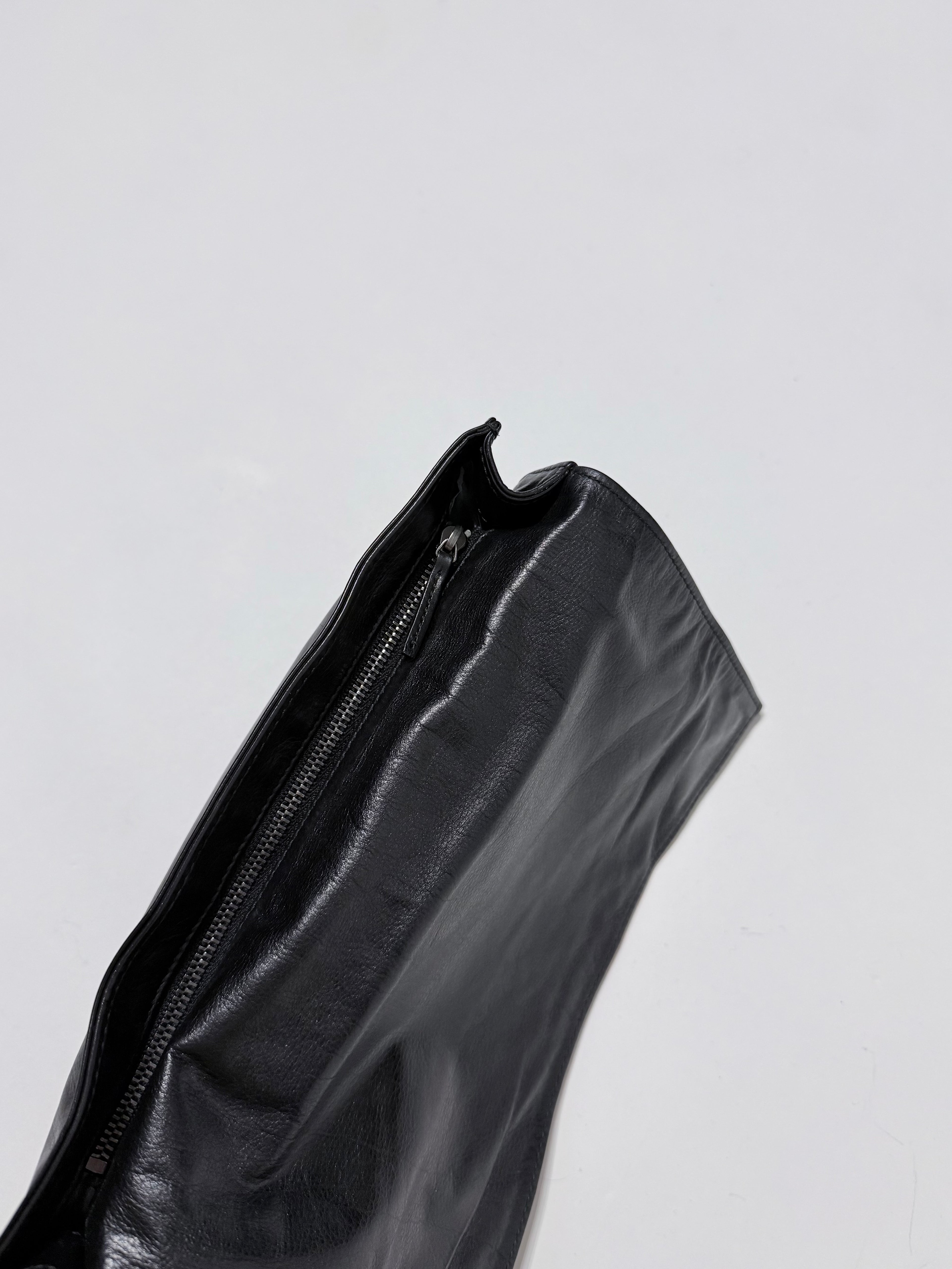 Pochette vintage in pelle Gucci