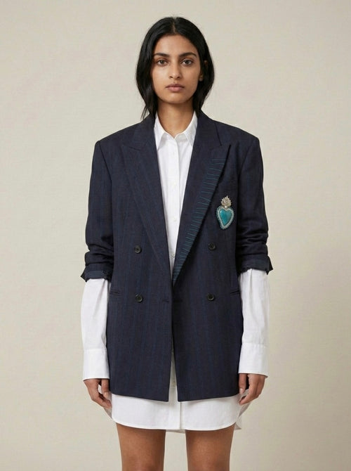 Blazer doppiopetto ‘Amor proprio’ Sacré-Cœur