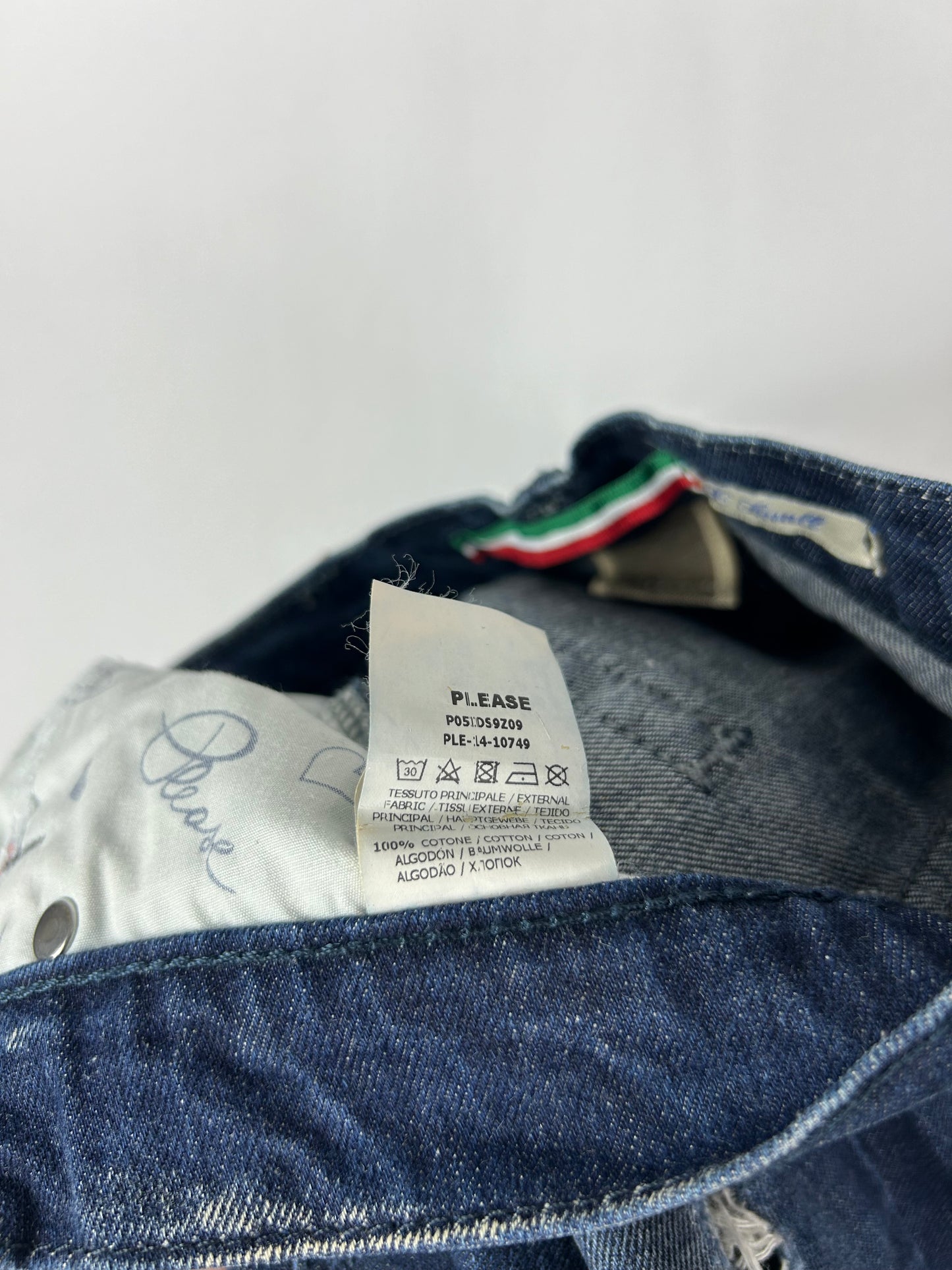 Jeans skinny Please vita alta tg.XS