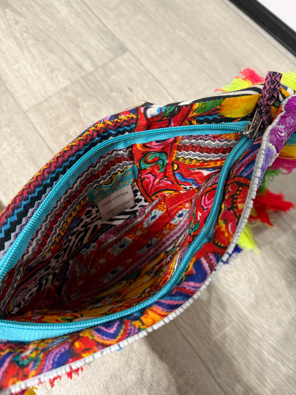 Pochette perline-nappine ‘Positano’
