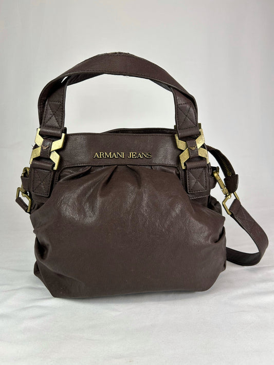 Bauletto cioccolato Armani Jeans