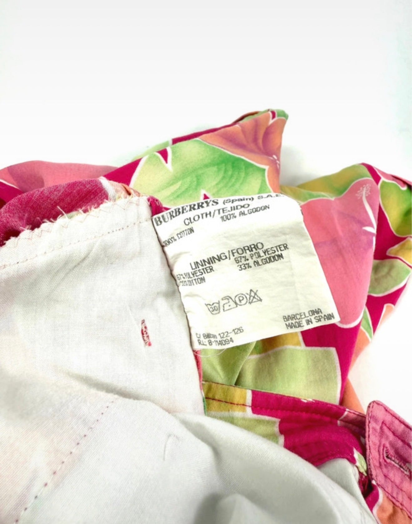 Bermuda fantasia vintage Burberry’s