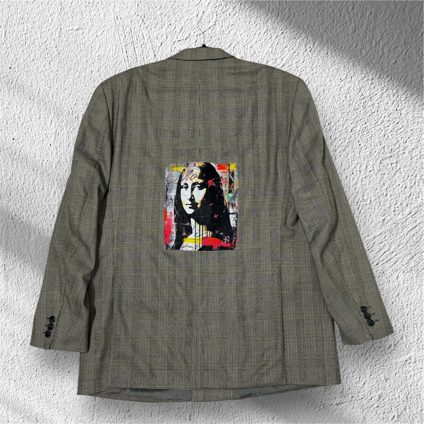 Blazer pied de poule doppiopetto ‘Gioconda’