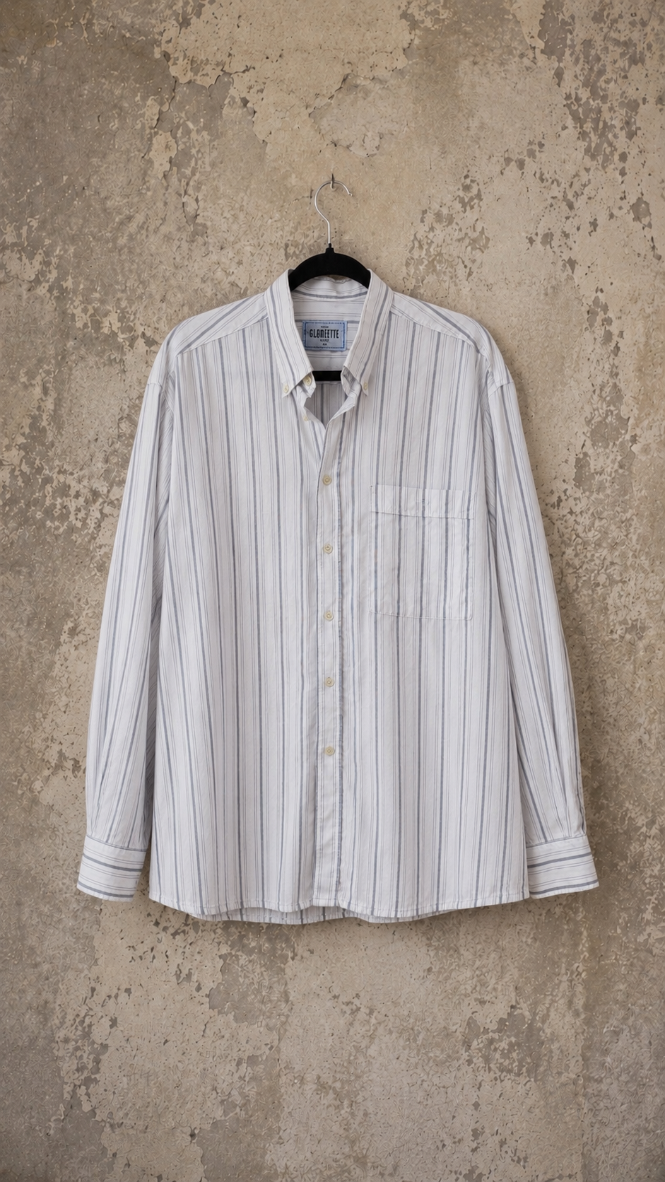 Camicia righe ‘Santa Pazienza’