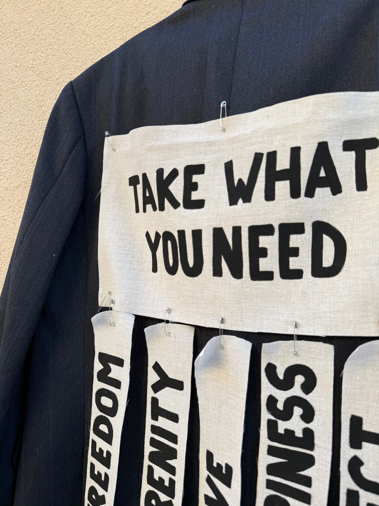 Blazer ‘Take what you need’