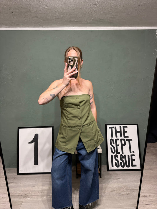 Top military green