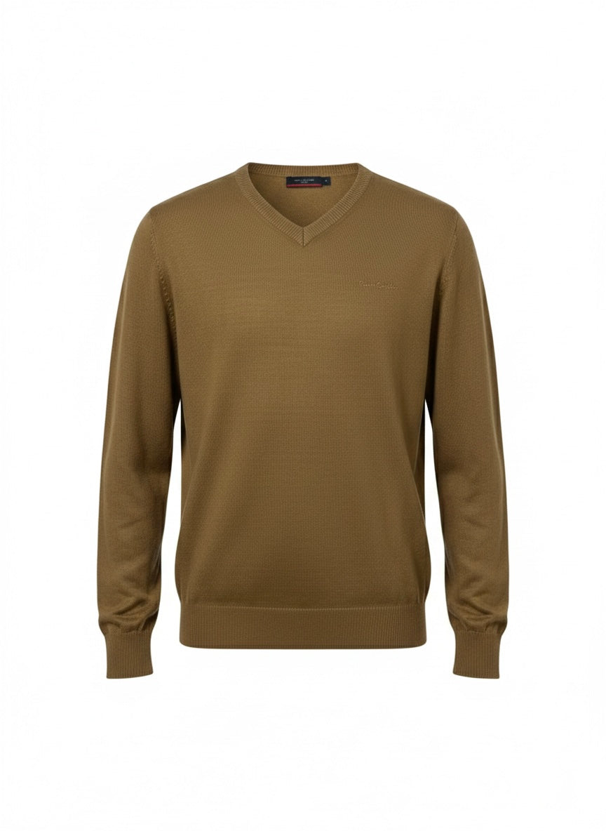 Maglioncino scollo V Pierre Cardin