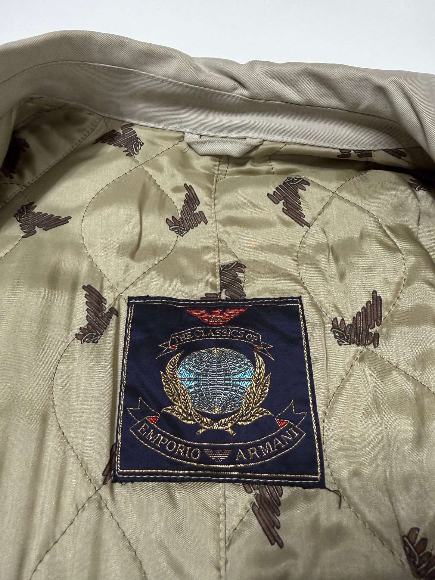 Cappotto impermeabile Emporio Armani