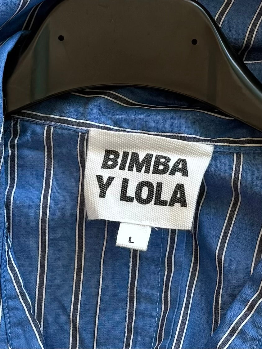Camicia over righe Bimba y Lola
