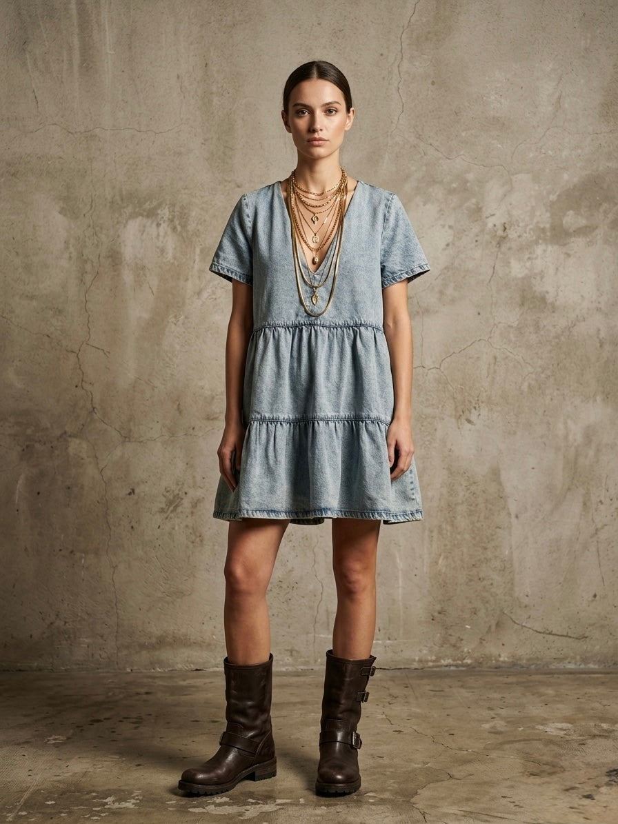 Abito denim