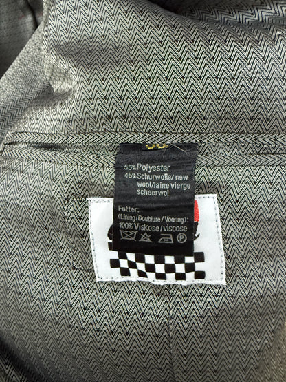 Blazer gessato ‘Hello Kitty’ handmade