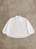 Camicia ‘heart ballon’