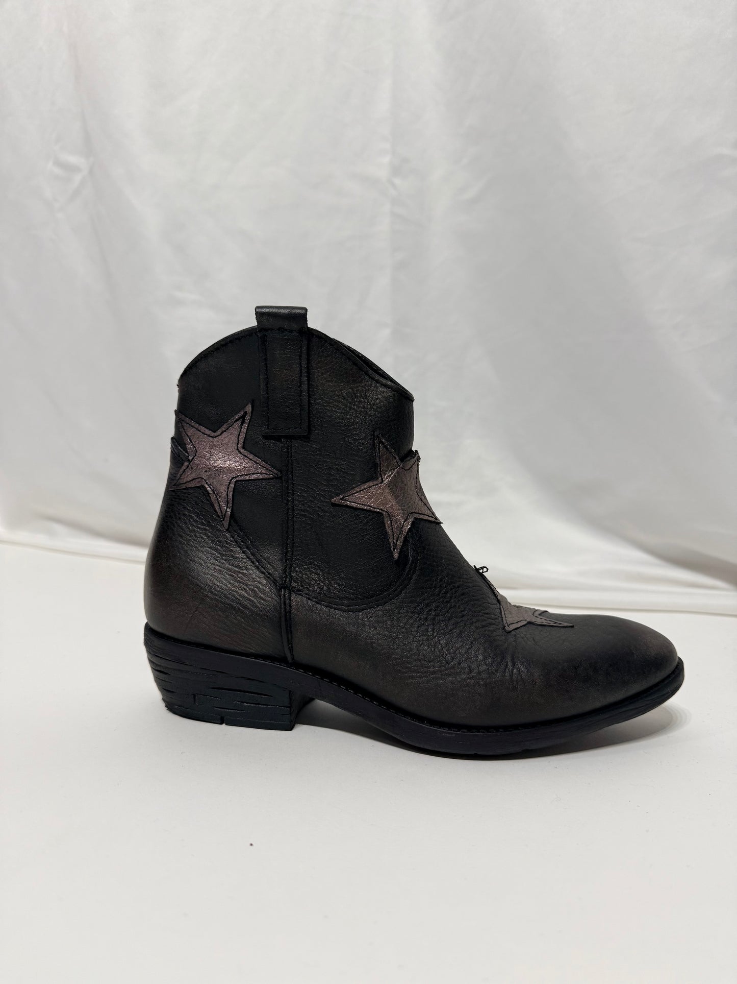 Texano in pelle stelle