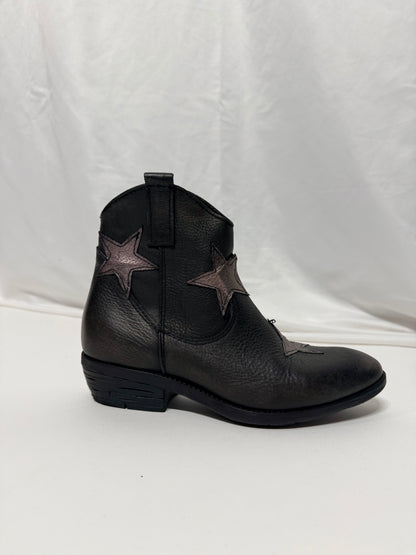 Texano in pelle stelle