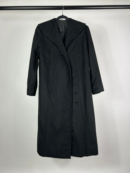Cappotto monopetto nero tg.M