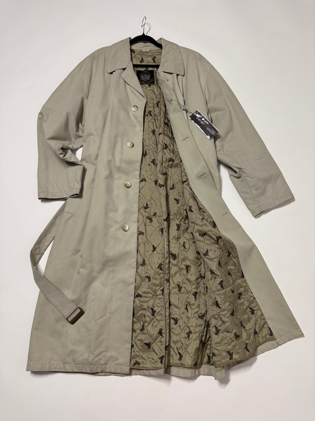 Cappotto impermeabile Emporio Armani