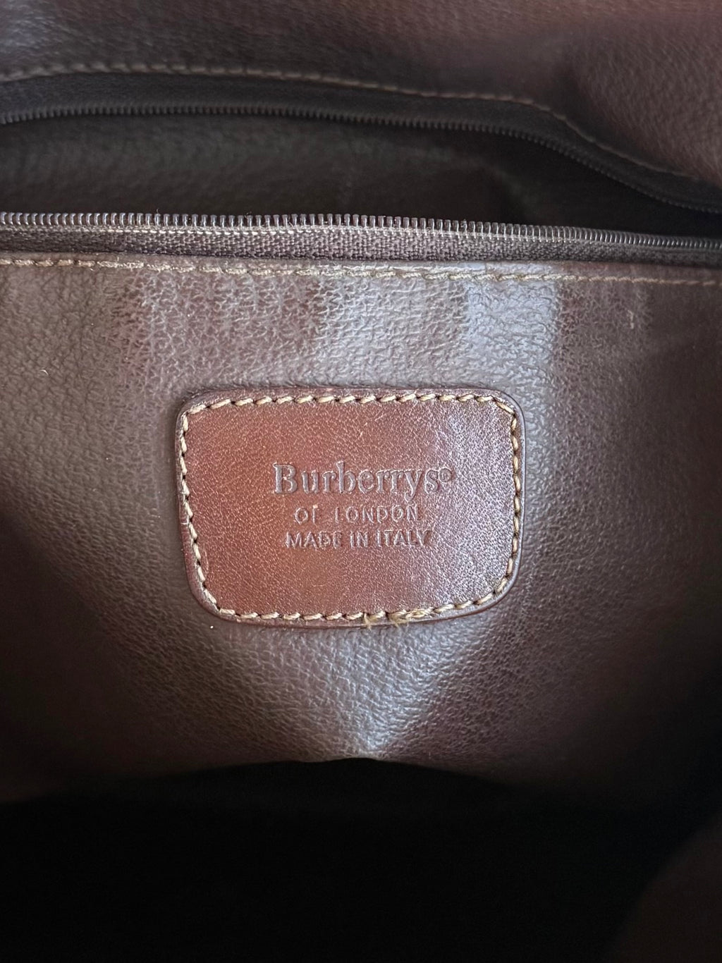 Borsa a secchiello vintage check  Burberrys