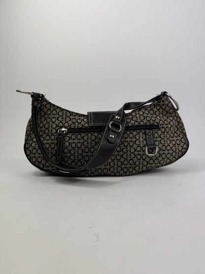Borsa in tela monogram Guess