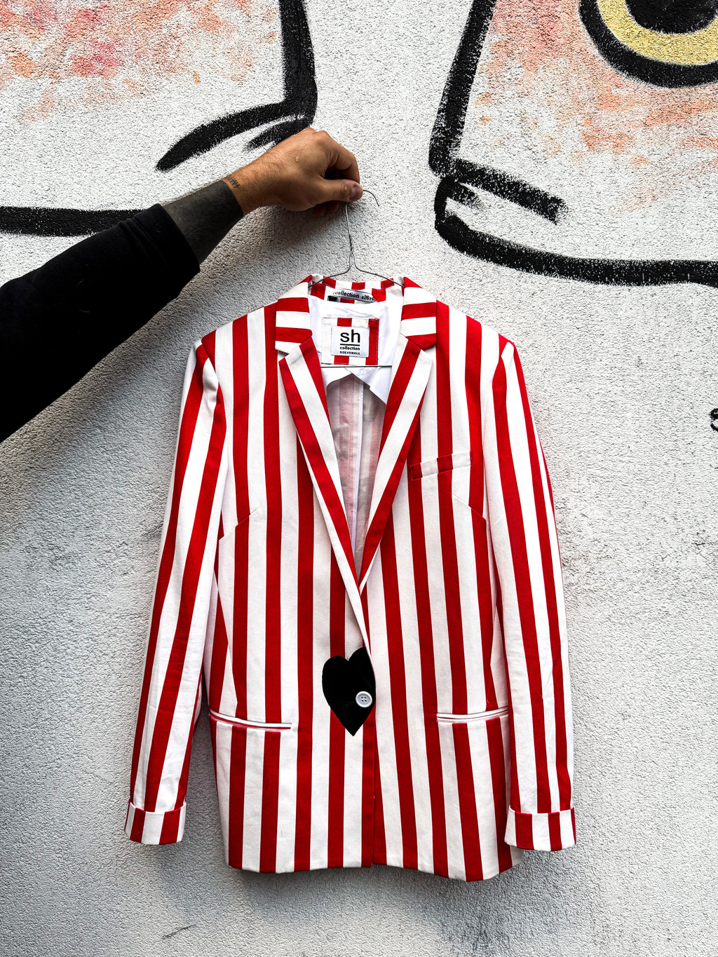 Blazer righe ‘Shakespeare’ handmade
