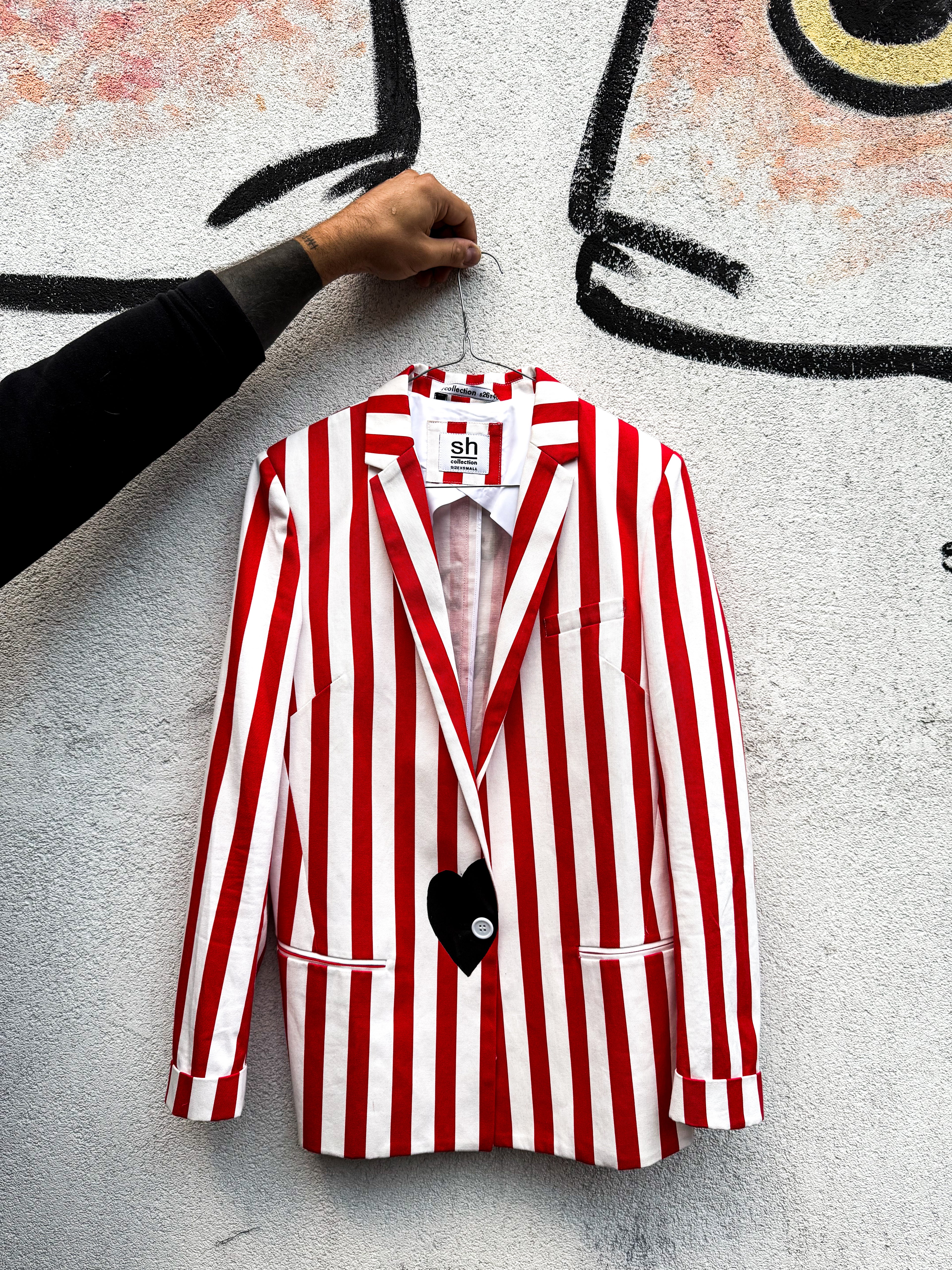 Blazer righe ‘Shakespeare’ handmade