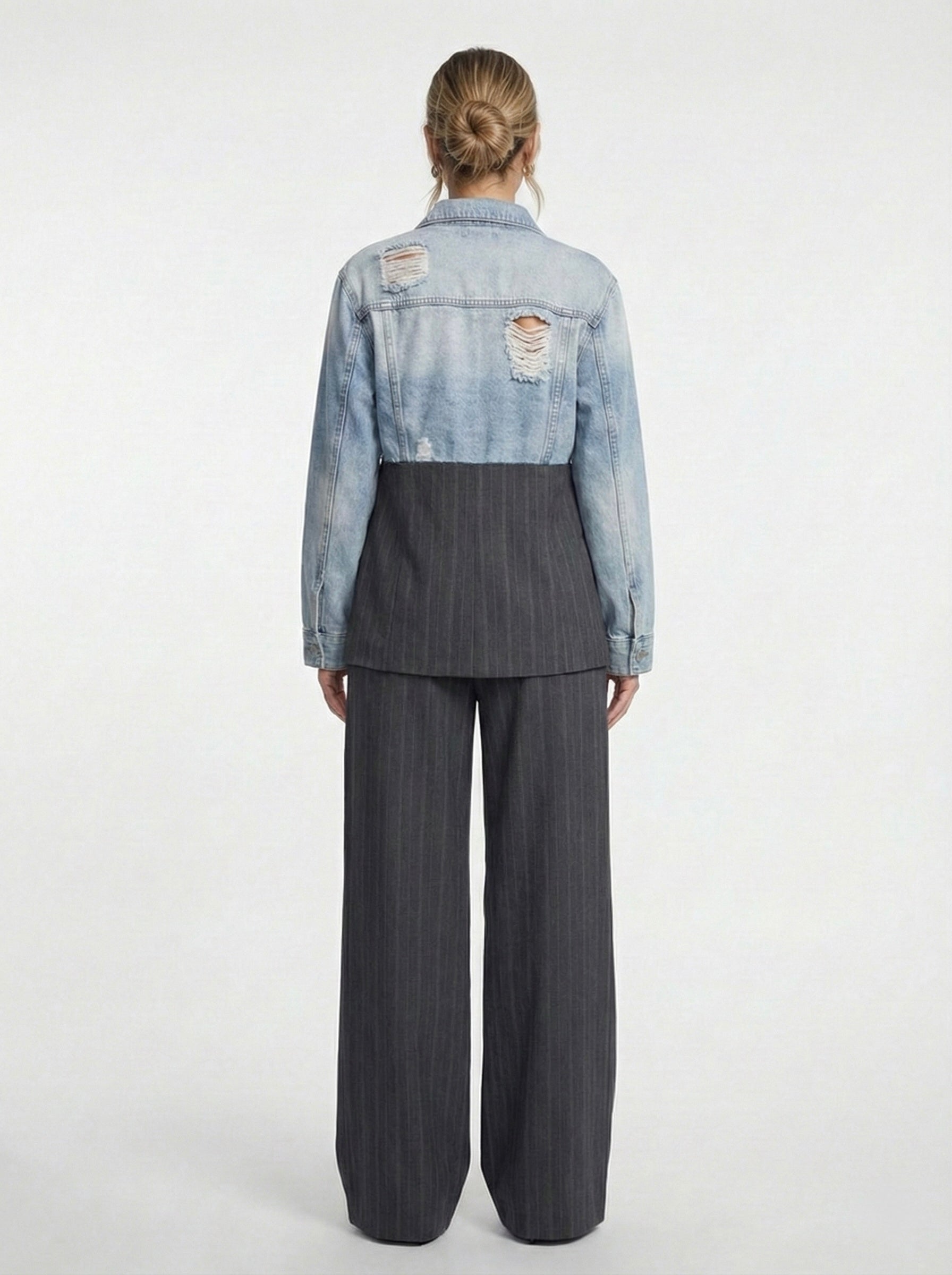 Blazer denim ‘Hybrid’ handmade