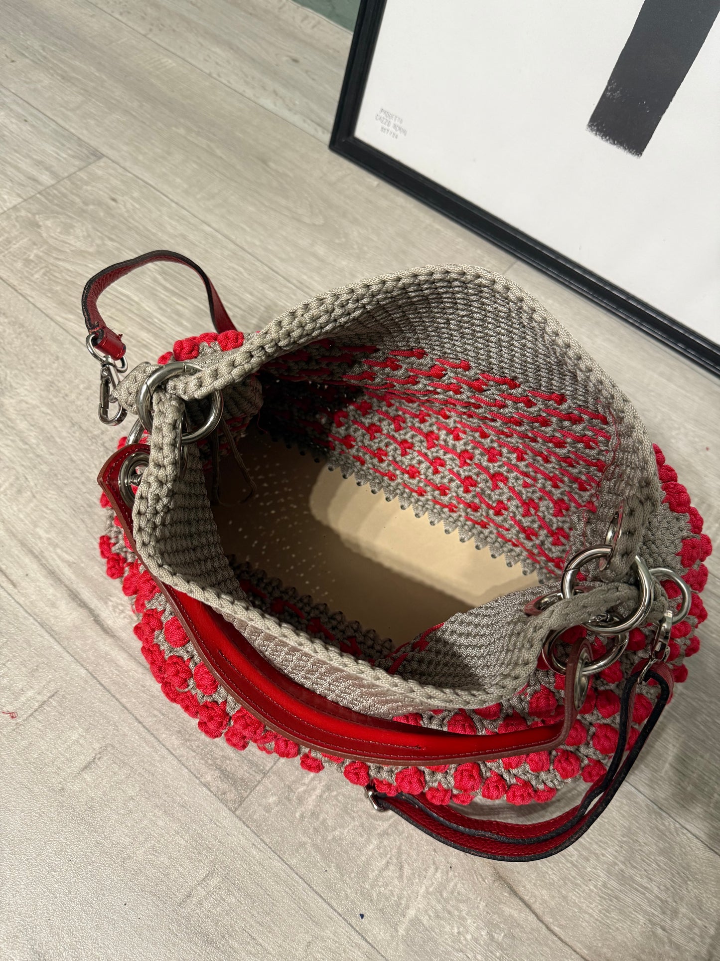 Borsa crochet uncinetto con tracolla