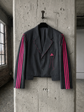 Blazer vintage crop ‘Adidas’ upcycling - reworked