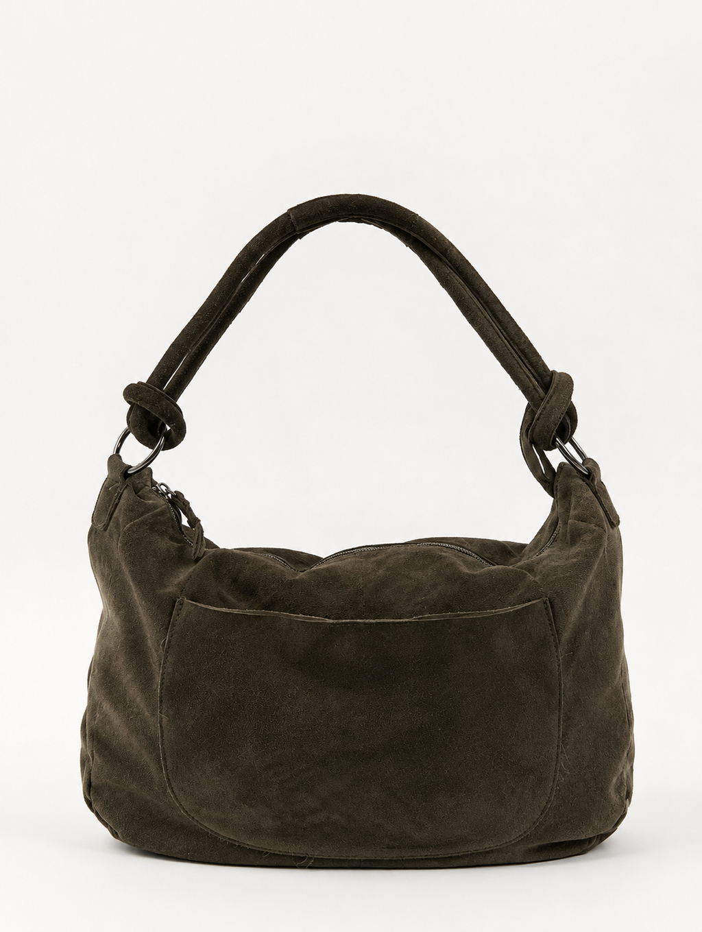 Borsa suede in pelle