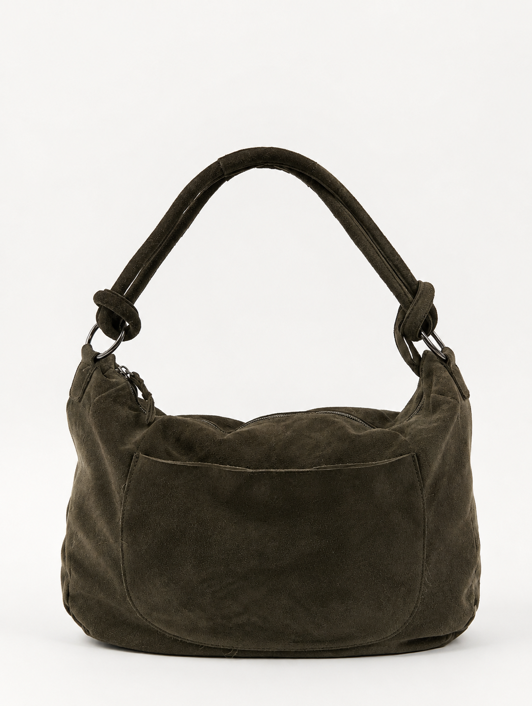 Borsa suede in pelle