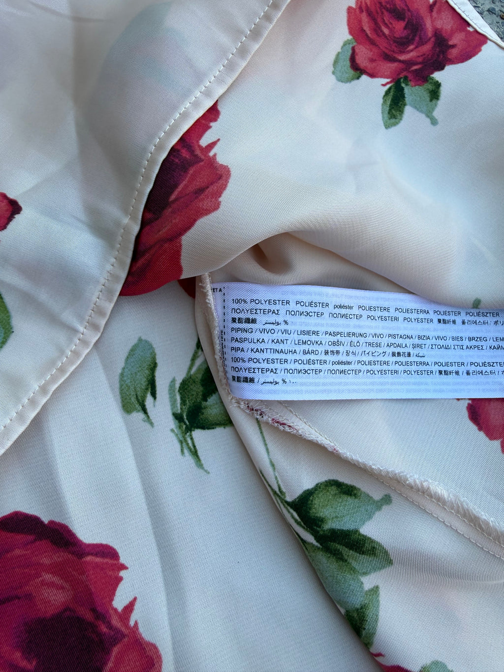Blusa fantasia fiori MNG
