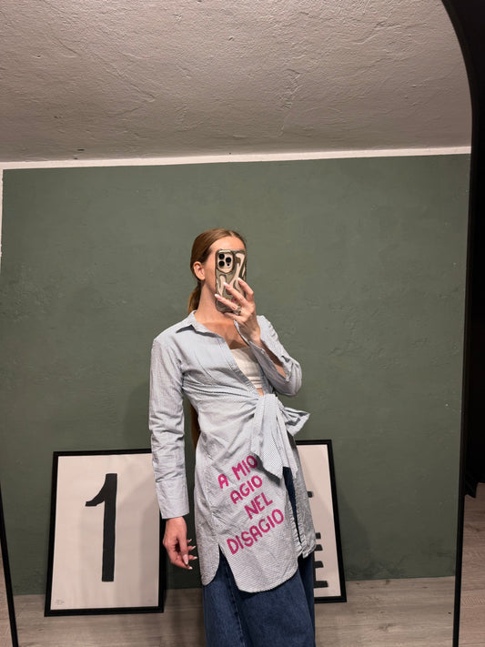 Camicia ‘A mio agio nel disagio’ tg.S