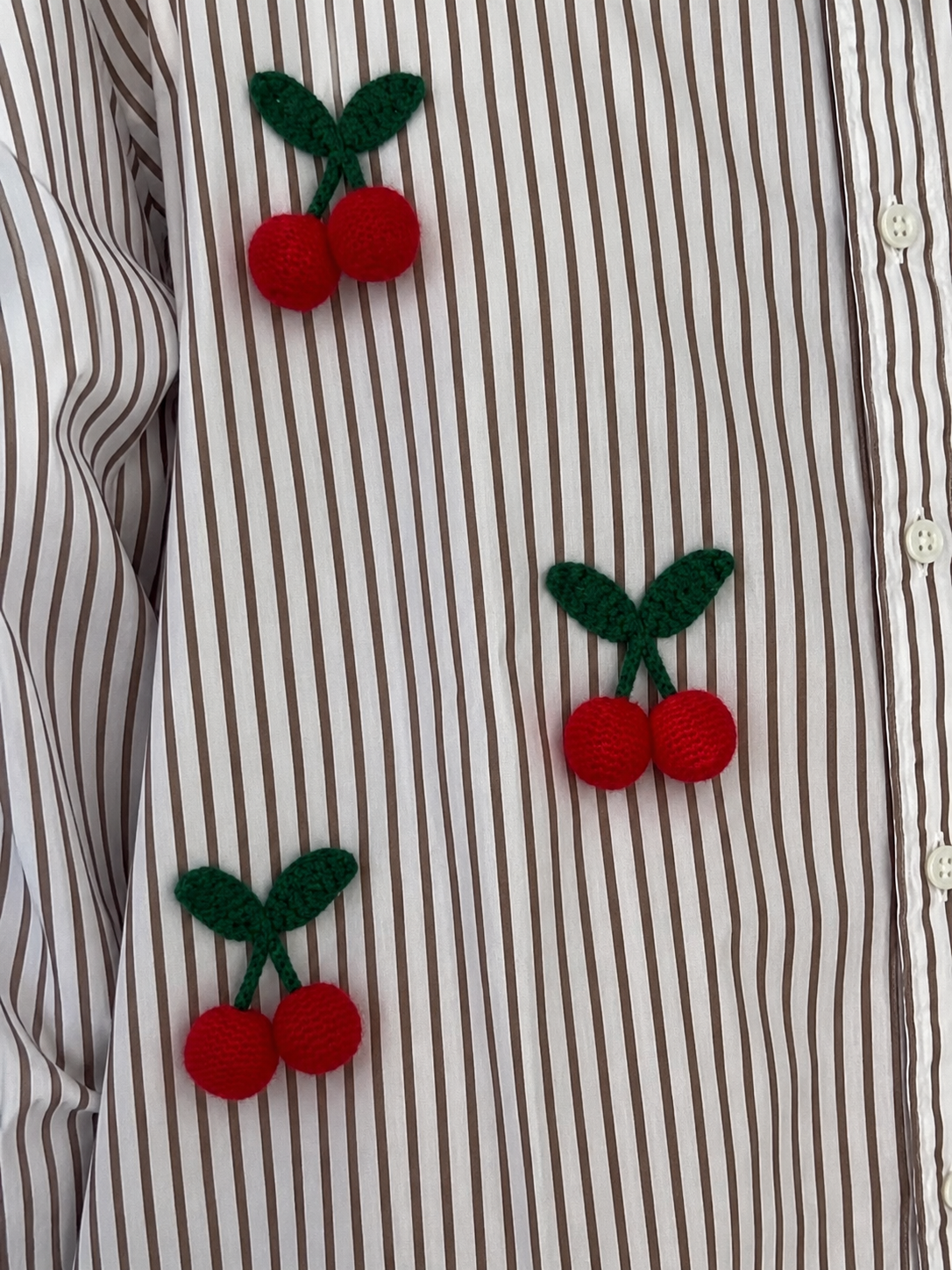 Camicia ‘i love myself cherry much’