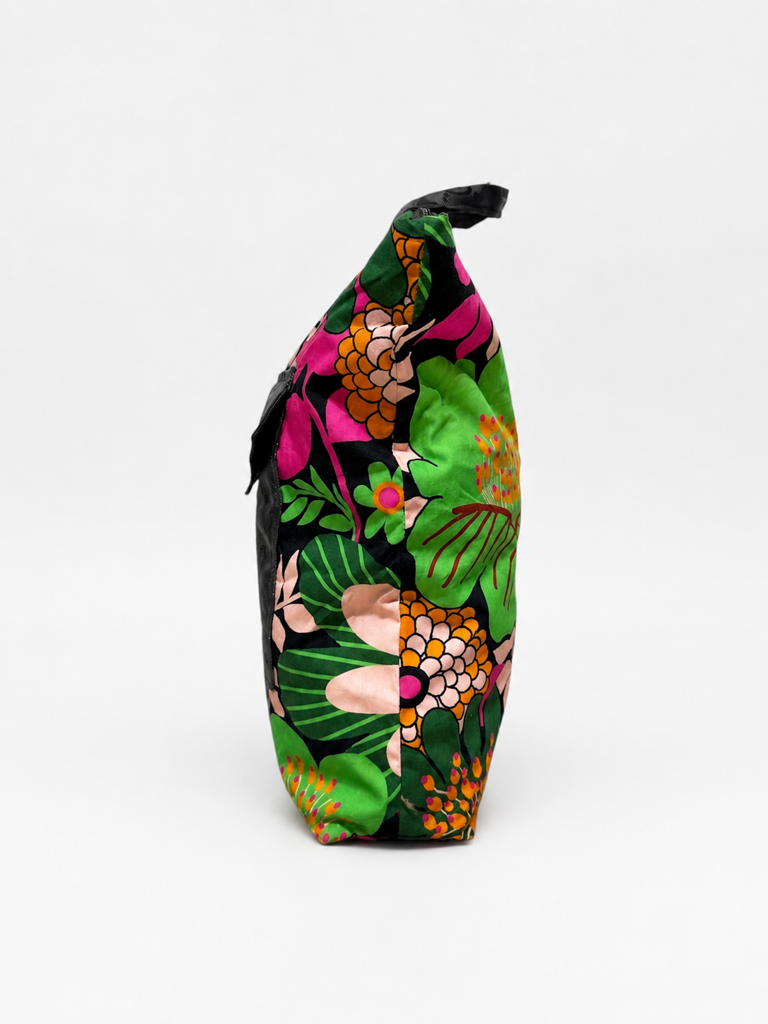 Shopper flowers handmade tasca logo Gucci