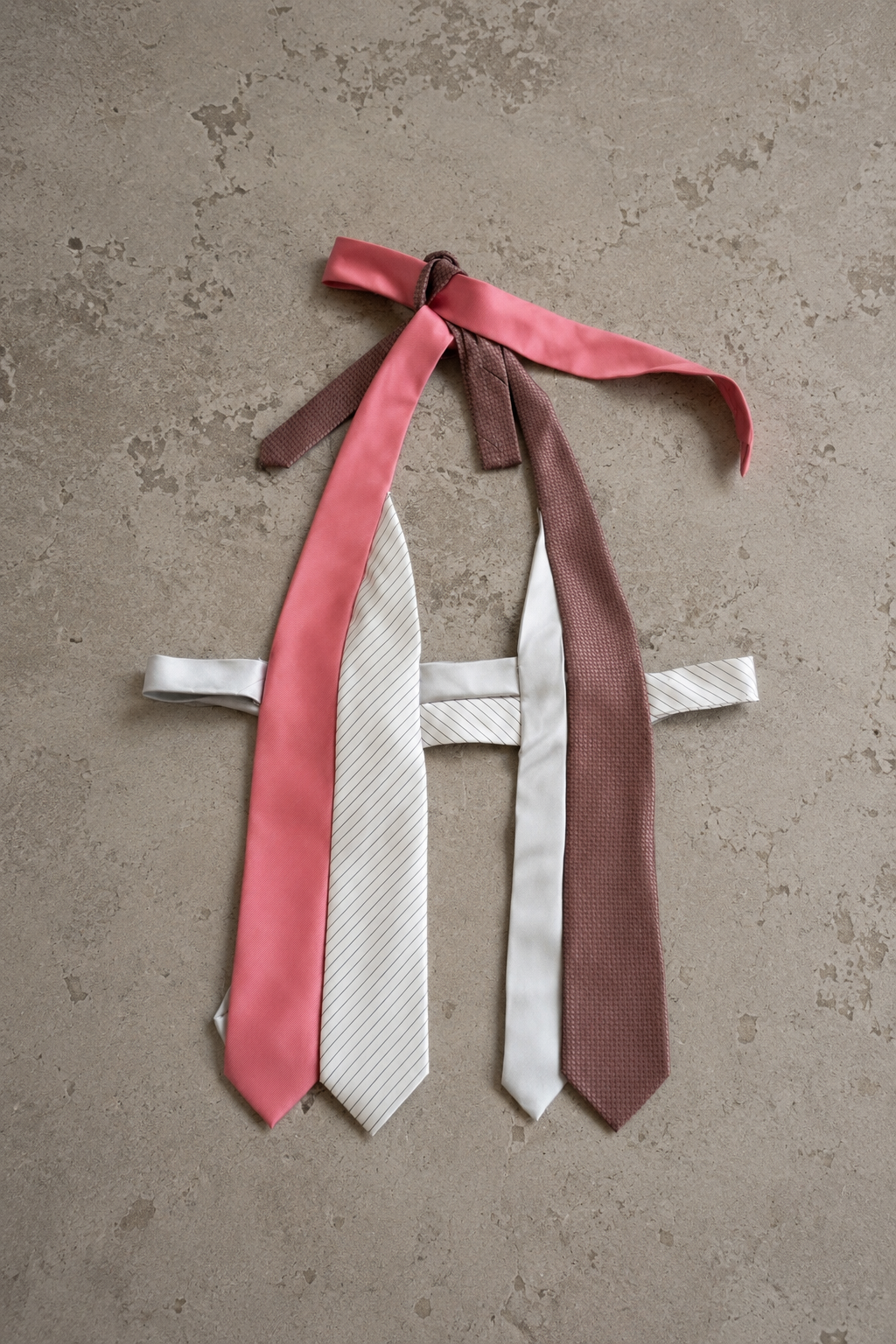 Top handmade ‘Ties’  upcycling