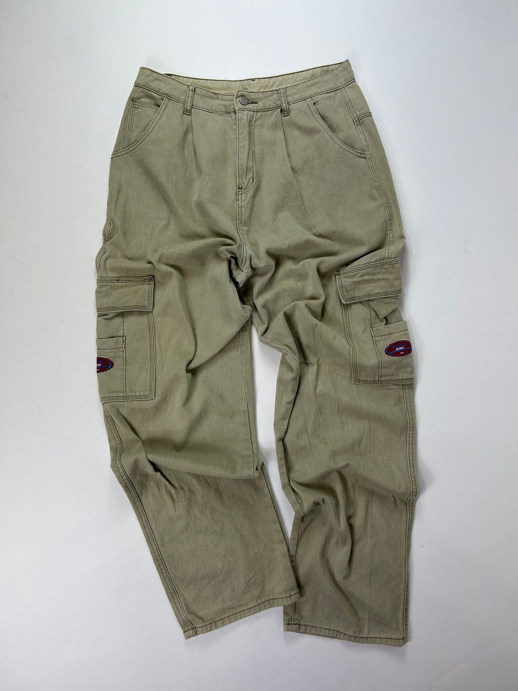 Pantalone sabbia cargo tg.L