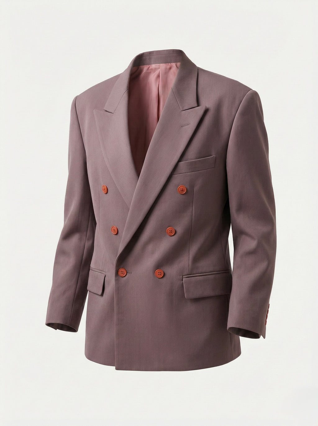 Blazer doppiopetto ‘El palo es santo, pero yo no’ handmade