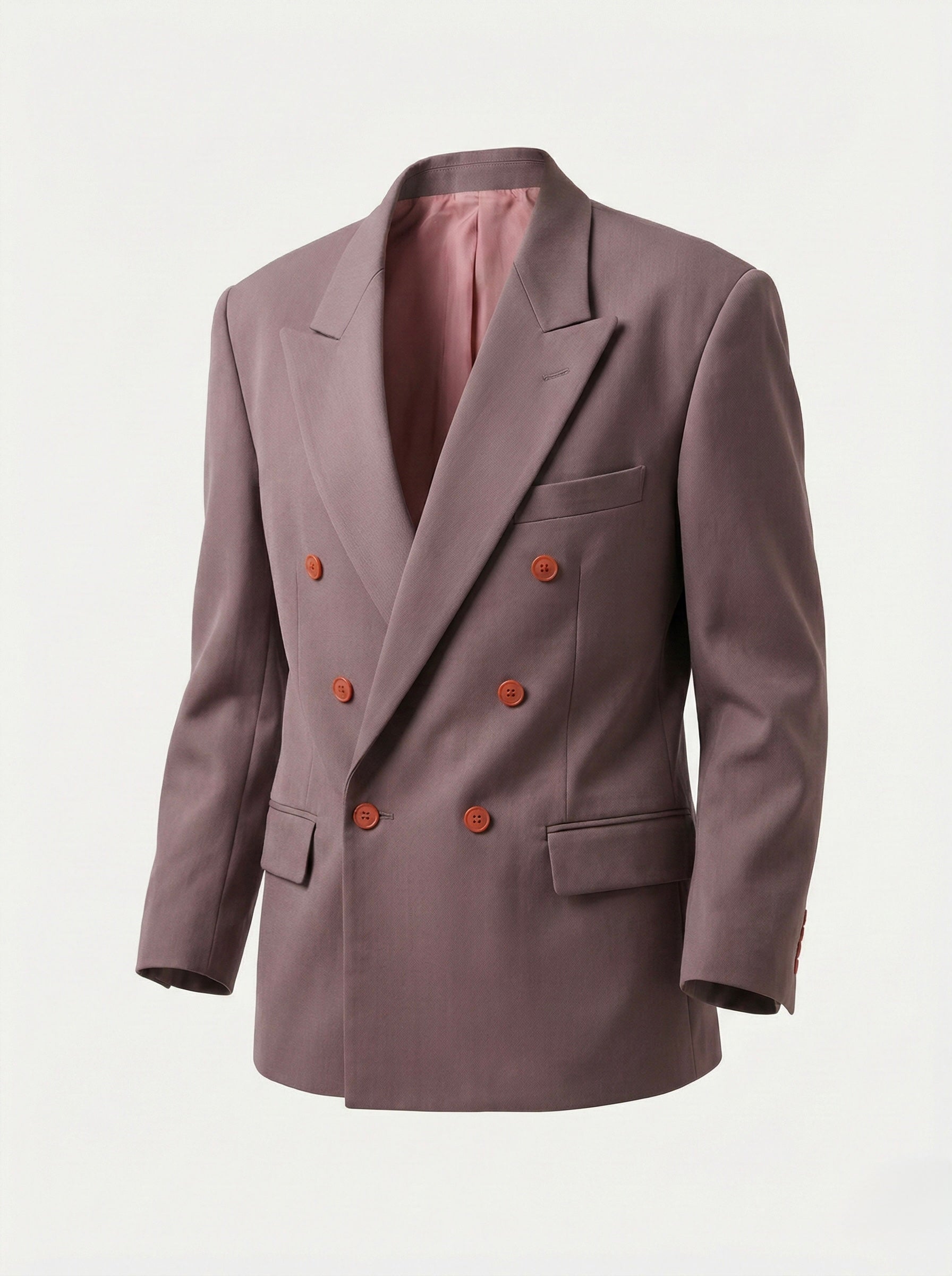 Blazer doppiopetto ‘El palo es santo, pero yo no’ handmade