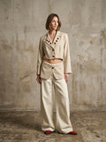 Blazer cut out ‘red hearts’ reworked