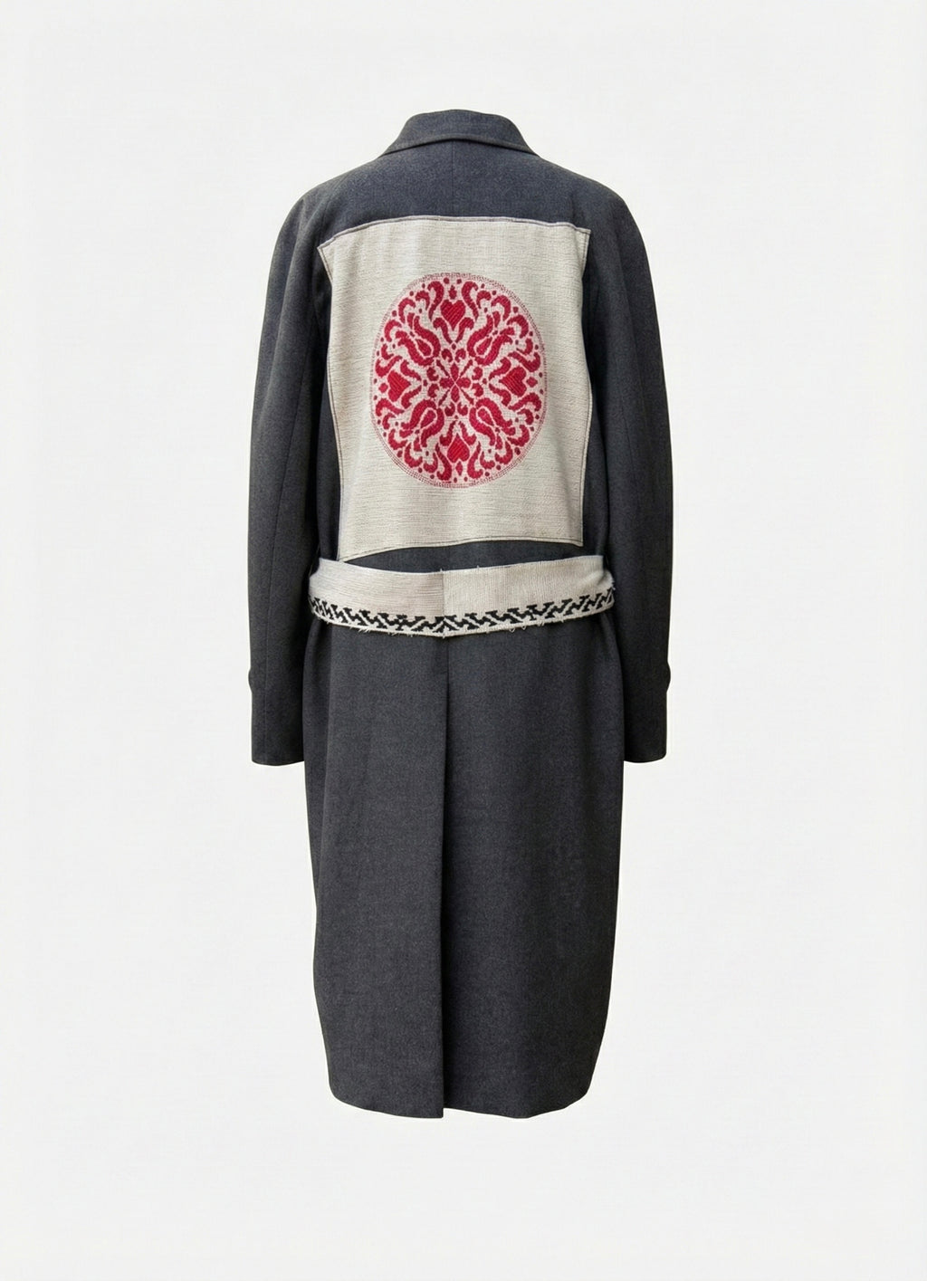 Cappotto vintage ‘The Emblem’ handmade 100% cashmere