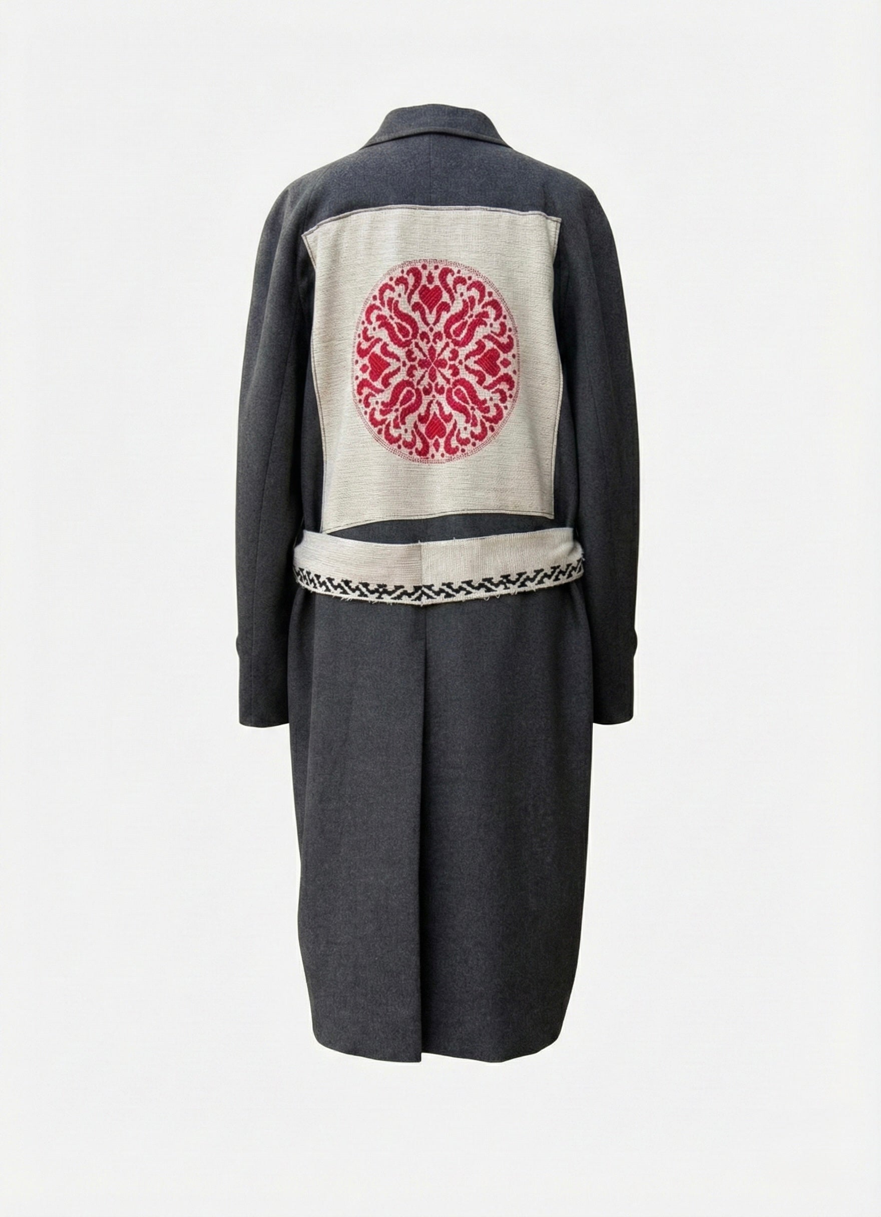 Cappotto vintage ‘The Emblem’ handmade 100% cashmere