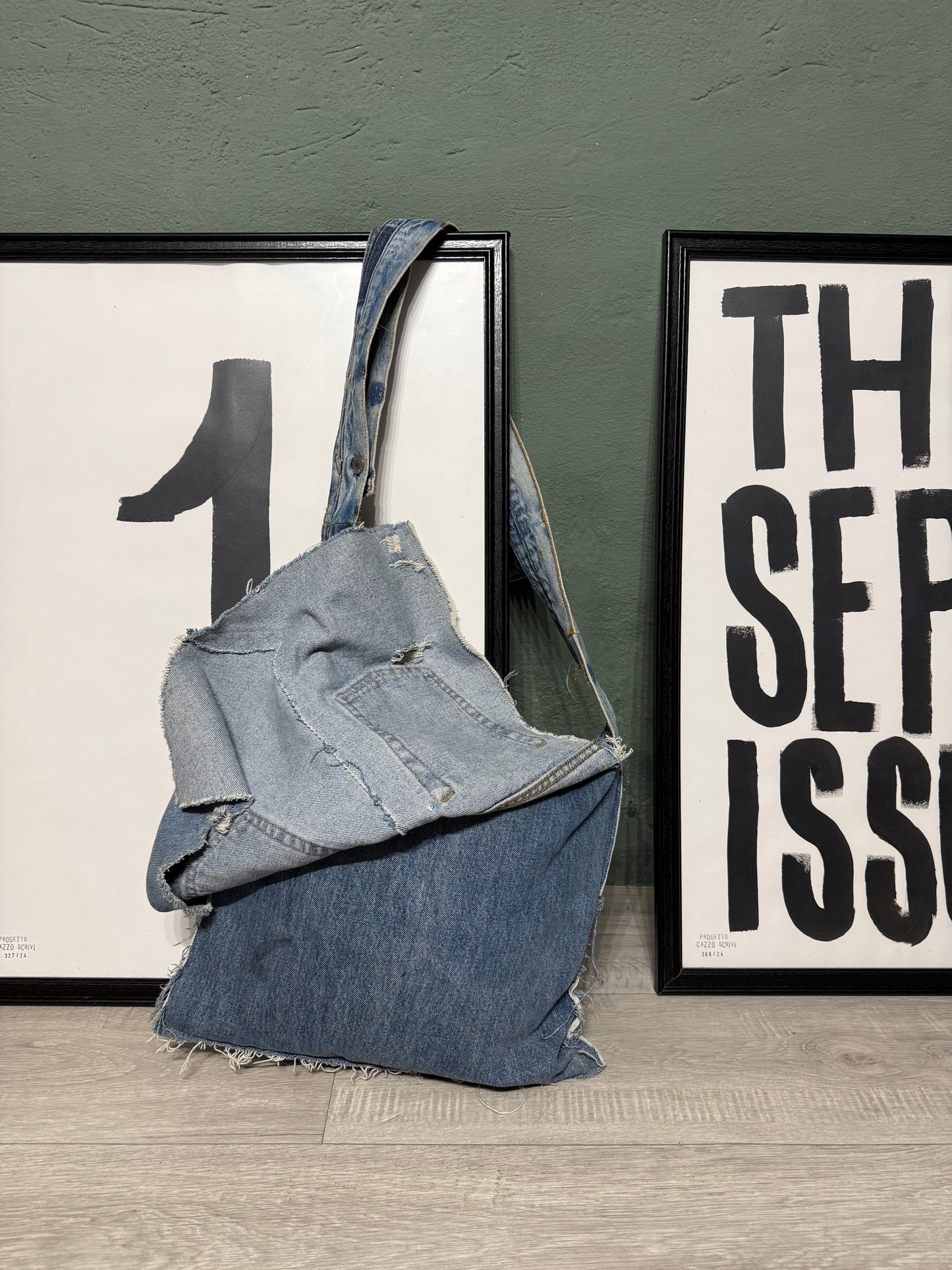 Borsa denim handmade