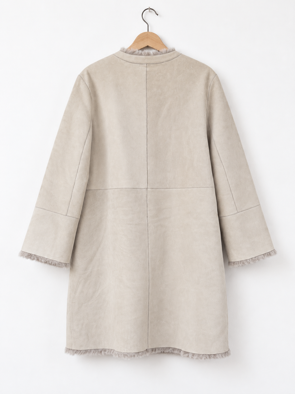 Montone Vintage Genuine Shearling in Pelle e Montone Naturale