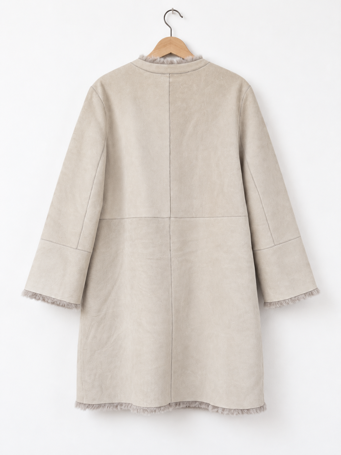 Montone Vintage Genuine Shearling in Pelle e Montone Naturale