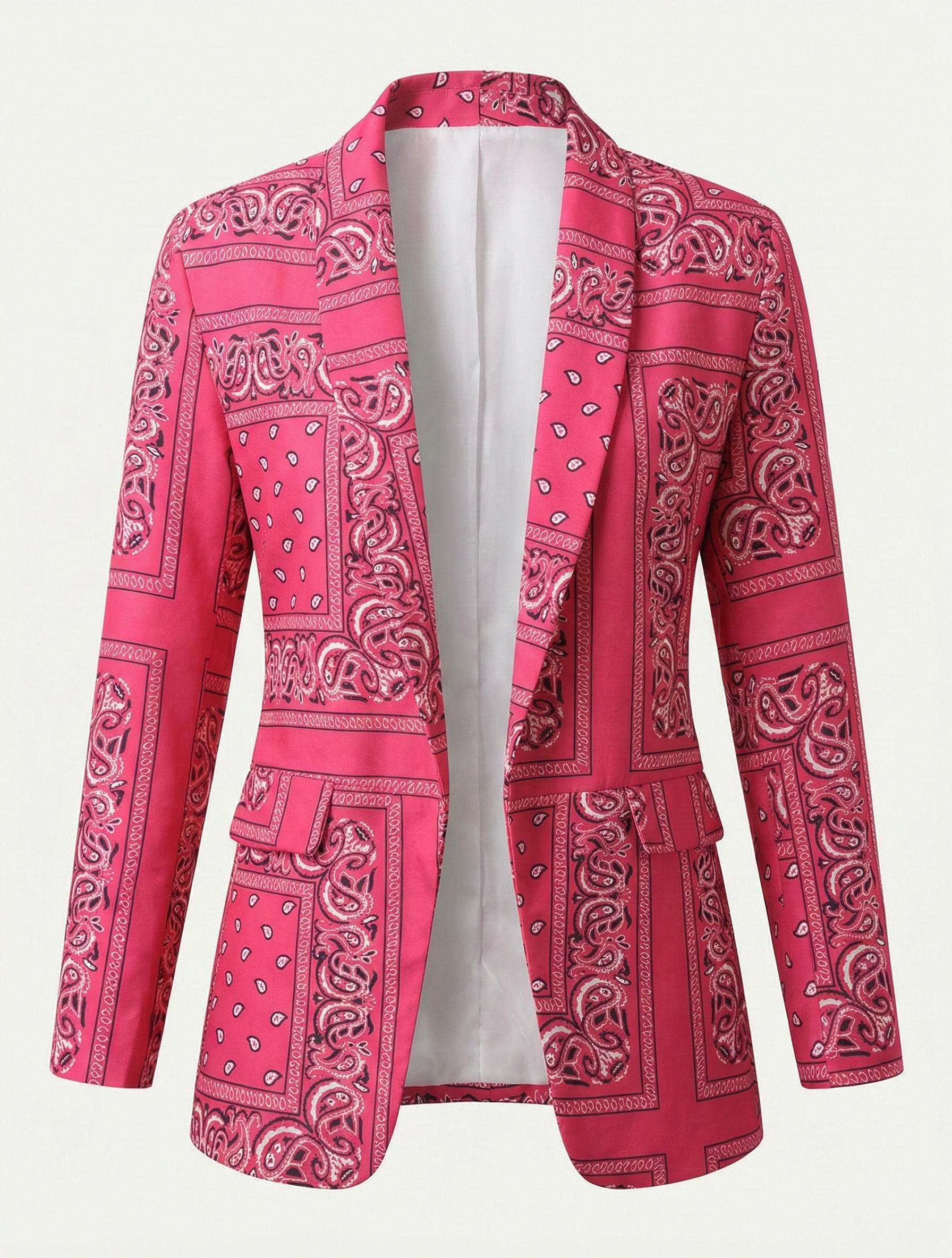 Blazer fantasia paisley