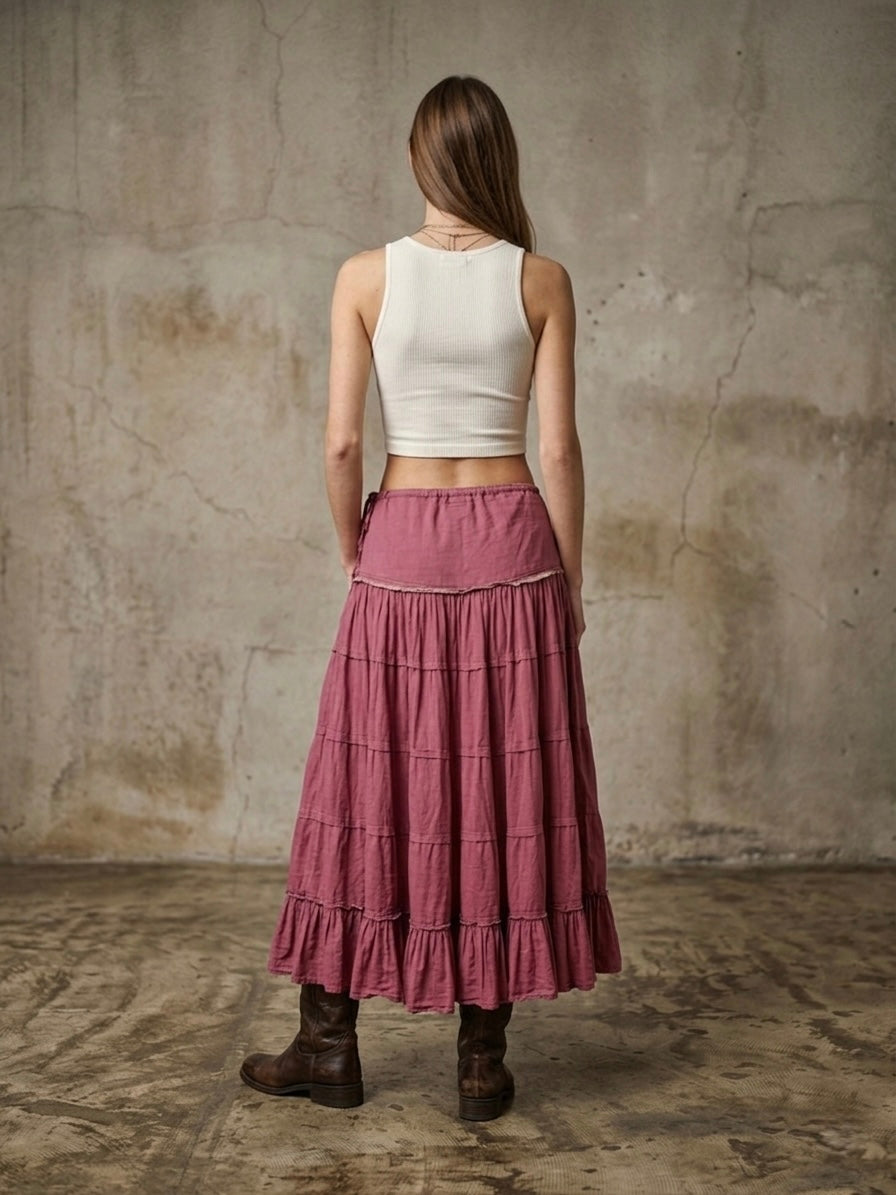 Maxigonna Pinko 100% cotone