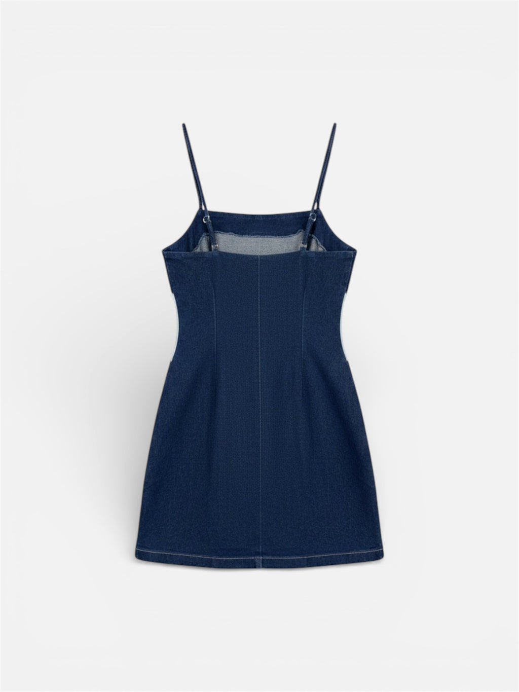 Abito denim patchwork